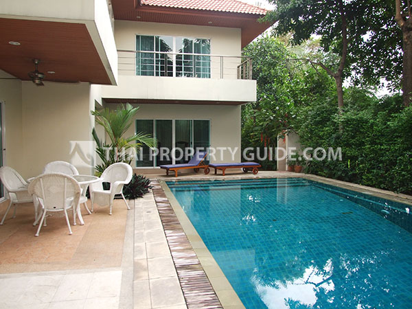 House with Private Pool for rent in Nichada Thani
