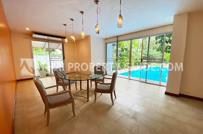 House with Private Pool in New Petchburi 