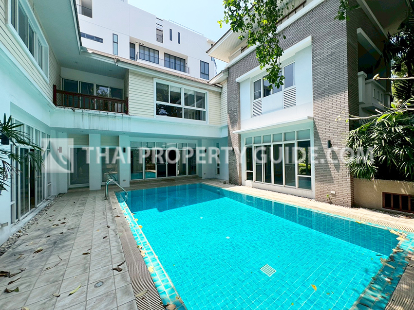 House with Private Pool for rent in Sukhumvit