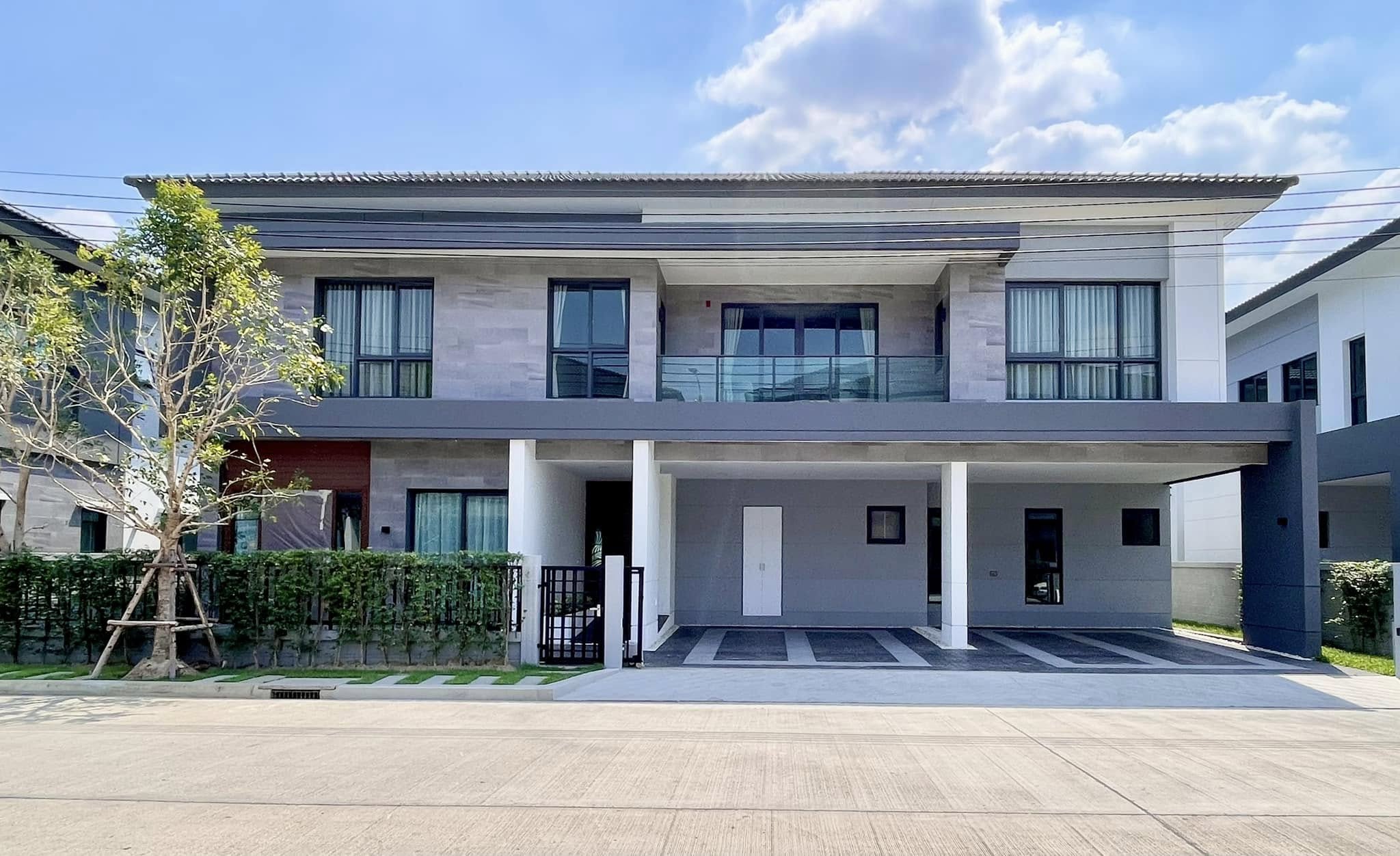 House with Shared Pool for rent in Bangnatrad
