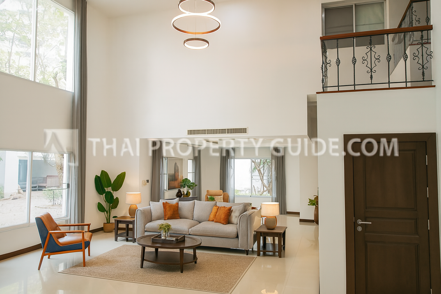 House with Shared Pool for rent in Nichada Thani