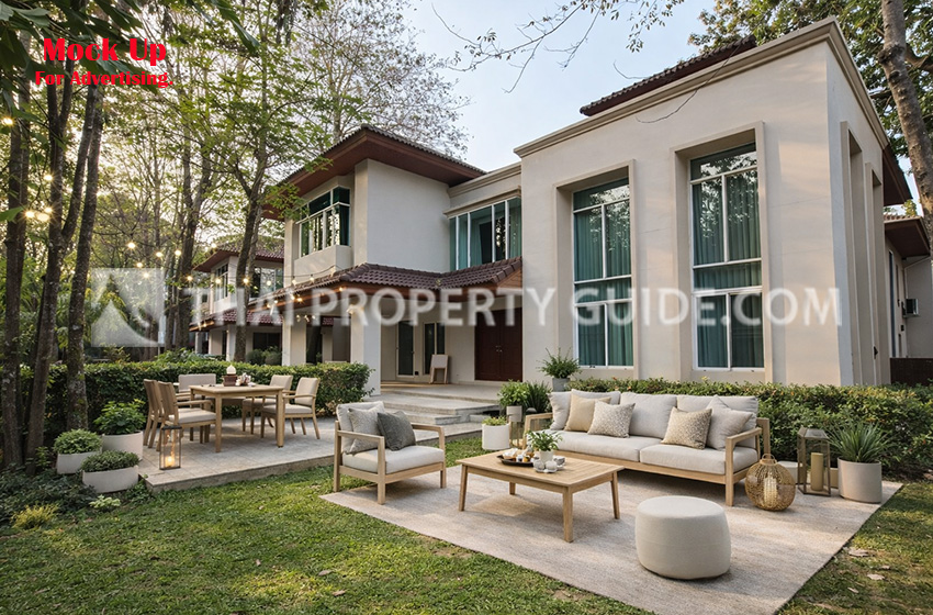 House with Shared Pool for rent in Nichada Thani