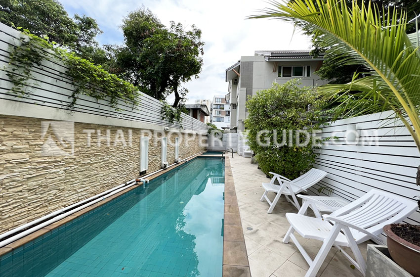 House with Shared Pool in Sukhumvit 